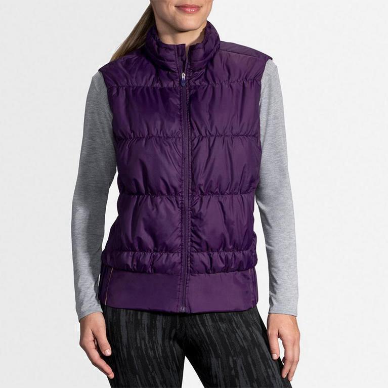 Brooks Cascadia Thermal - Chaquetas Mujer - Moradas (OE4601853)